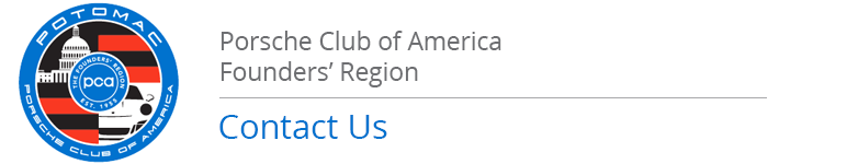 Porsche Club of America (PCA) - Potomac Region